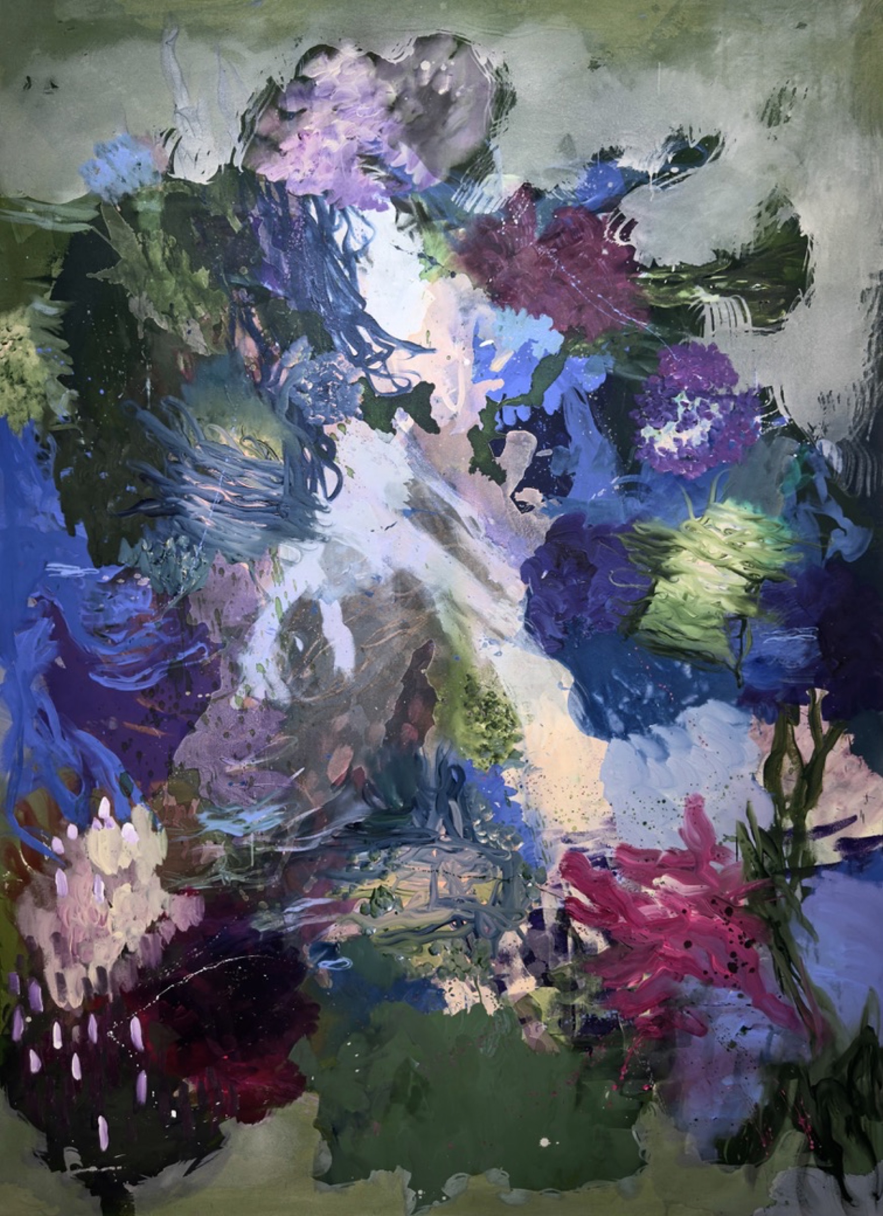 Somewhere Before Now, painting by Fontaine Scarelli